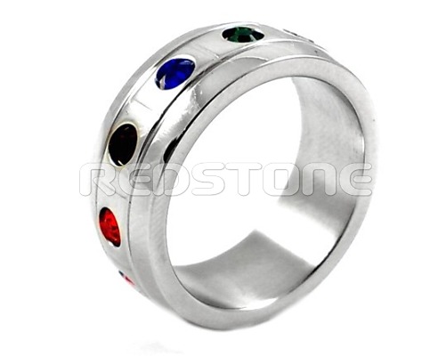 Ocelový prsten SR11660